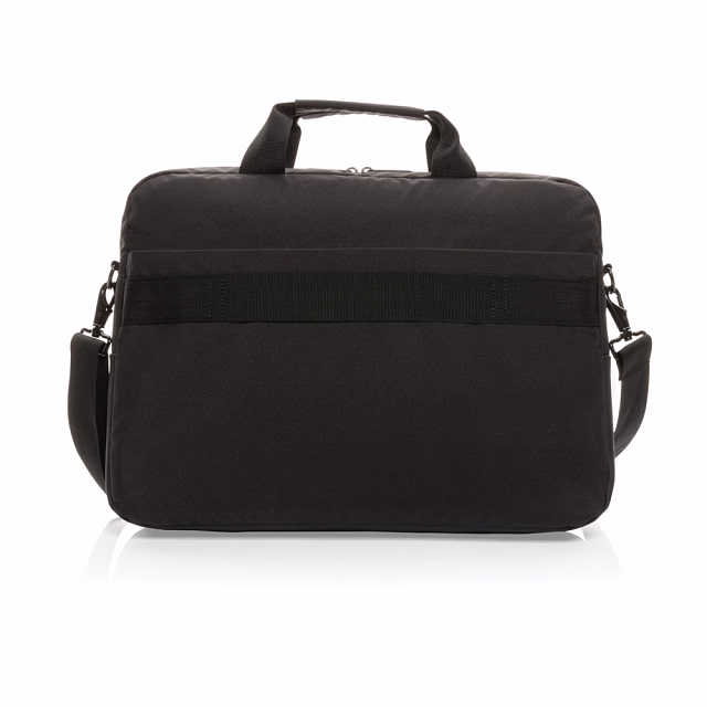Сумка для ноутбука Swiss Peak с RFID-защитой из rPET AWARE™, 15,6’’