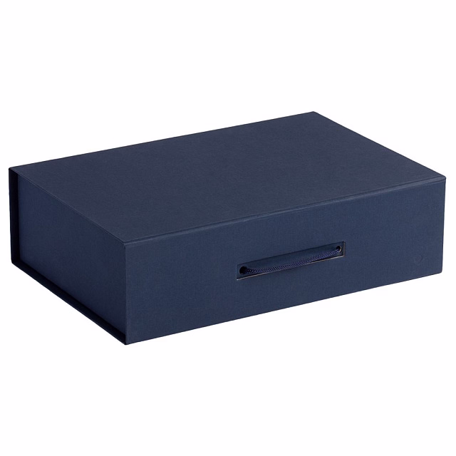 Коробка Case, подарочная, синяя Коробка Case, подарочная, синяя