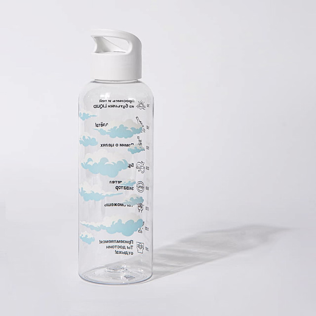 Бутылка для воды LIQUID, 500 мл; 22х6,5см, зеленый, пластик rPET Бутылка для воды LIQUID, 500 мл; 22х6,5см, зеленый, пластик rPET