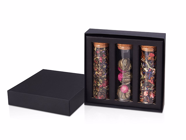 Подарочный набор чая в колбах Floros Подарочный набор чая в колбах Floros