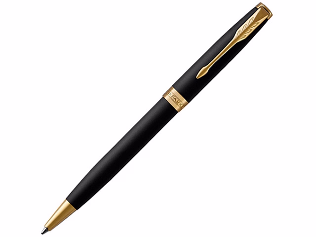 Ручка шариковая Parker Sonnet Core Matte Black GT, черный/золотистый Ручка шариковая Parker Sonnet Core Matte Black GT, черный/золотистый