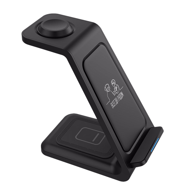 Беспроводное мультизарядное устройство Standy 15W, черный