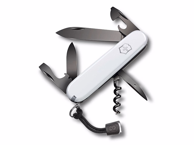 Нож перочинный VICTORINOX Spartan PS, 91 мм, 13 функций, белый, со шнурком в комплекте Нож перочинный VICTORINOX Spartan PS, 91 мм, 13 функций, белый, со шнурком в комплекте