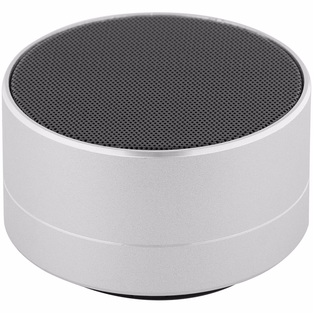 Беспроводная колонка Easy, серебристая Беспроводная колонка Easy, серебристая