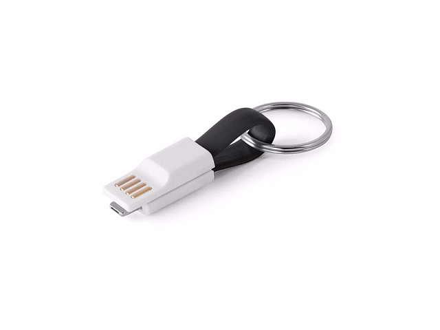 RIEMANN. USB-кабель с разъемом 2 в 1, Черный RIEMANN. USB-кабель с разъемом 2 в 1, Черный