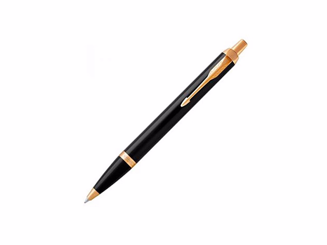 Ручка шариковая Parker IM Core Black GT, черный/золотистый Ручка шариковая Parker IM Core Black GT, черный/золотистый
