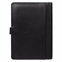 Ежедневник в суперобложке Country Leather Sky A5+ из нат. кожи, черный, недатированный, с магнитным клапаном, с блокнотом в подарочной коробке
