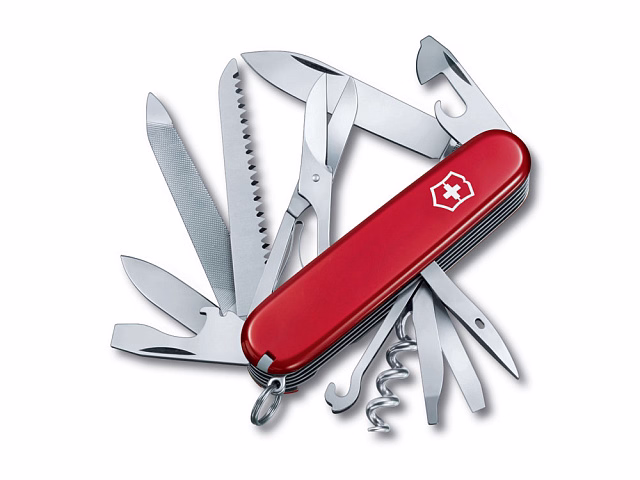 Нож перочинный VICTORINOX Ranger, 91 мм, 21 функция, красный Нож перочинный VICTORINOX Ranger, 91 мм, 21 функция, красный