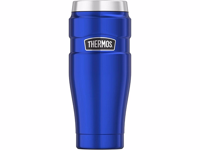 Кружка-термос из нерж. стали тм THERMOS SK1005BL 0.47L, синий Кружка-термос из нерж. стали тм THERMOS SK1005BL 0.47L, синий