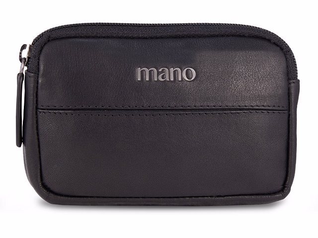 Ключница Mano Don Romeo, с RFID защитой, натуральная кожа в чёрном цвете, 11 х 2 х 7 см Ключница Mano Don Romeo, с RFID защитой, натуральная кожа в чёрном цвете, 11 х 2 х 7 см