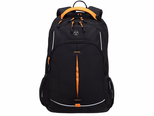 Рюкзак TORBER ROCKIT черный/оранжевый, полиэстер/добби, 32x15x46 см, 22 л Рюкзак TORBER ROCKIT черный/оранжевый, полиэстер/добби, 32x15x46 см, 22 л