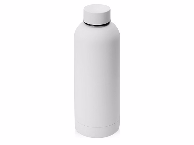 Вакуумная термобутылка Cask Waterline, soft touch, 500 мл, белый (Р) Вакуумная термобутылка Cask Waterline, soft touch, 500 мл, белый (Р)