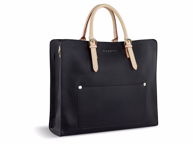 Сумка-шоппер BUGATTI Ella, черная , полиуретан, 37х12х31 см Сумка-шоппер BUGATTI Ella, черная , полиуретан, 37х12х31 см