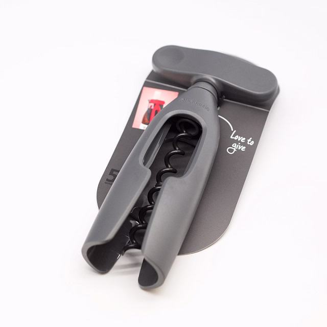Штопор Quickpull BRABANTIA, пластик, серый Штопор Quickpull BRABANTIA, пластик, серый