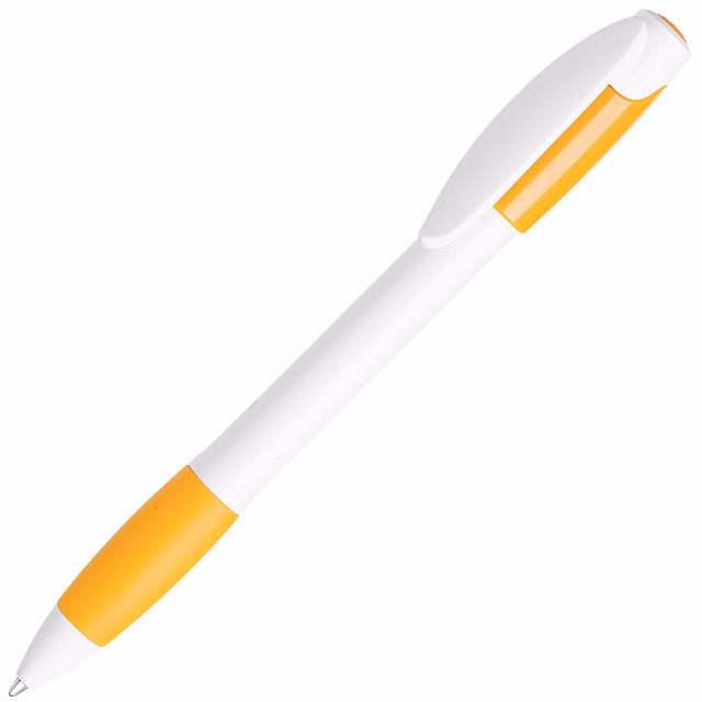 X-5, ручка шариковая, желтый/белый, пластик X-5, ручка шариковая, желтый/белый, пластик