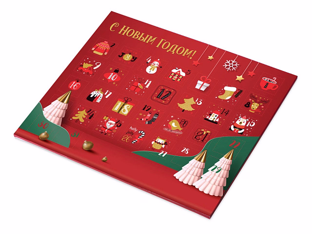 Шоколадный адвент-календарь Festive Шоколадный адвент-календарь Festive
