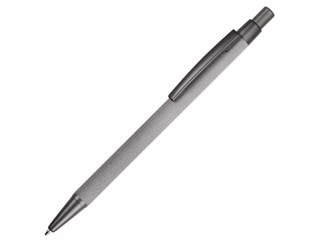 Ручка шариковая Stone Soft Touch Requis, металлическая, софт тач темно-серая Ручка шариковая Stone Soft Touch Requis, металлическая, софт тач темно-серая