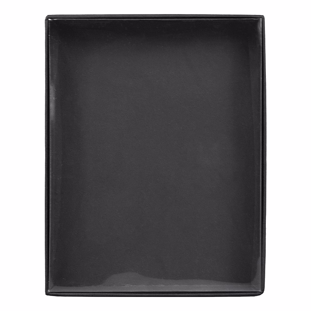 Коробка подарочная, черная Solution Superior, размер 23*17,9*3,1 см, под ежедневник в суперобложке