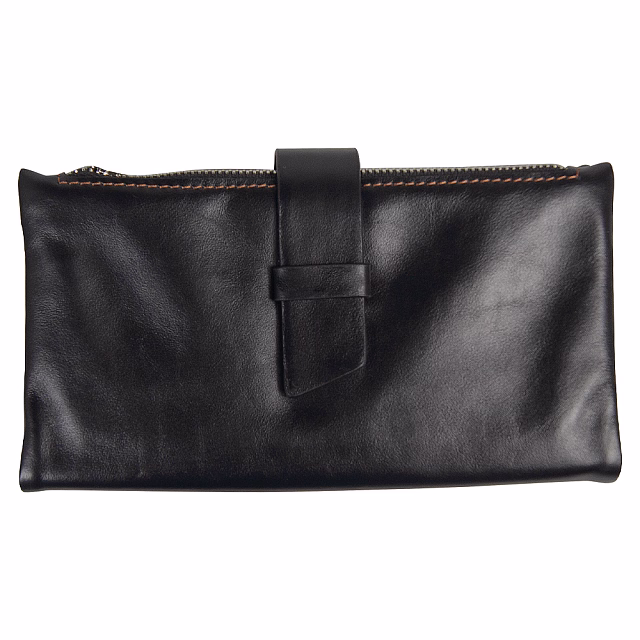 Портмоне из нат. кожи Leather Executive Fold for Request, черное