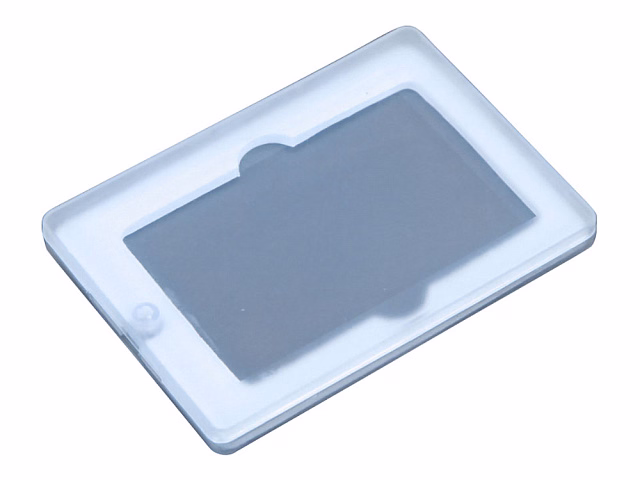 Пластиковая упаковка CARD-BOX, прозрачная, белого цвета. Пластиковая упаковка CARD-BOX, прозрачная, белого цвета.