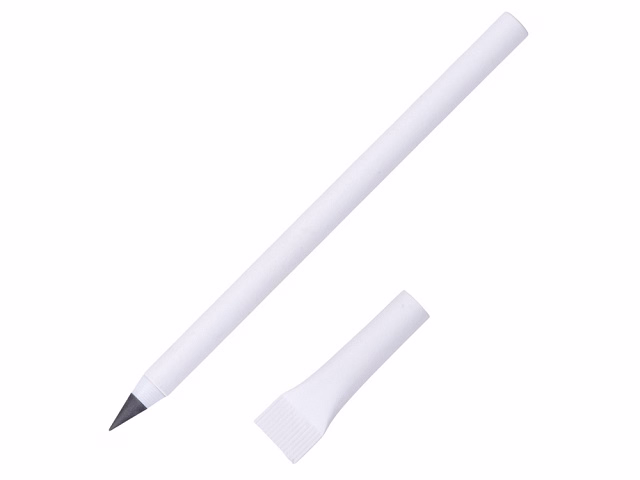 Вечный карандаш из переработанной бумаги Recycled pencil, белый Вечный карандаш из переработанной бумаги Recycled pencil, белый