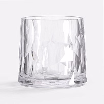 Стакан небьющийся Sate Crystal, вращающийся, прозрачный