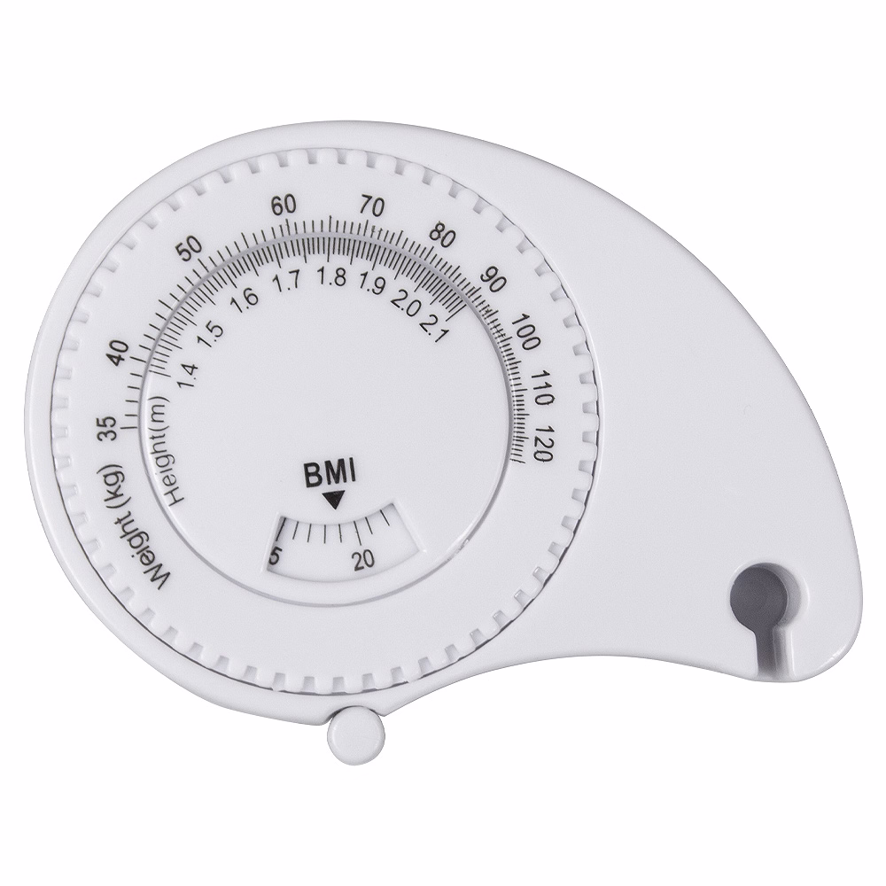 Рулетка Tools Weight, 1,5 метра, белая, пластиковая, с мягкой лентой