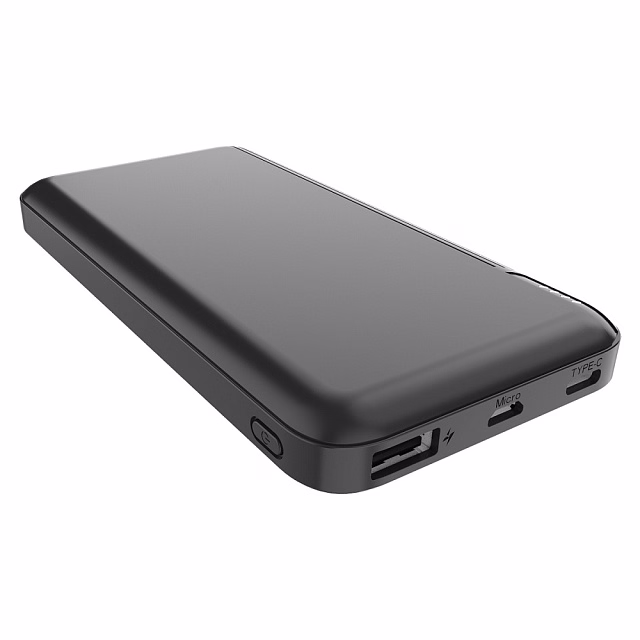 Внешний аккумулятор Optima, 10000 Mah, черный