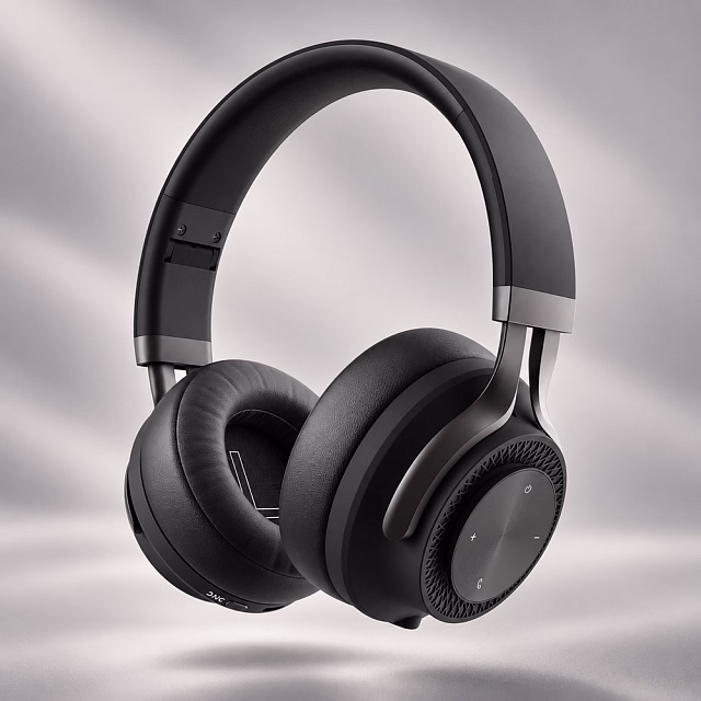 Беспроводные накладные наушники Stereo Style ANC , BT 5.0, ANC, 500мАч, черный, Deppa Беспроводные накладные наушники Stereo Style ANC , BT 5.0, ANC, 500мАч, черный, Deppa
