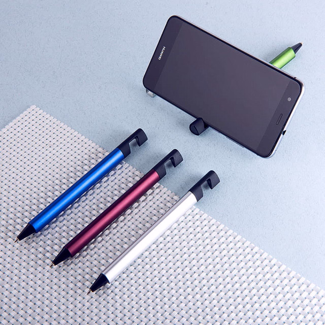 Ручка шариковая N5 с подставкой для смартфона Ручка шариковая N5 с подставкой для смартфона