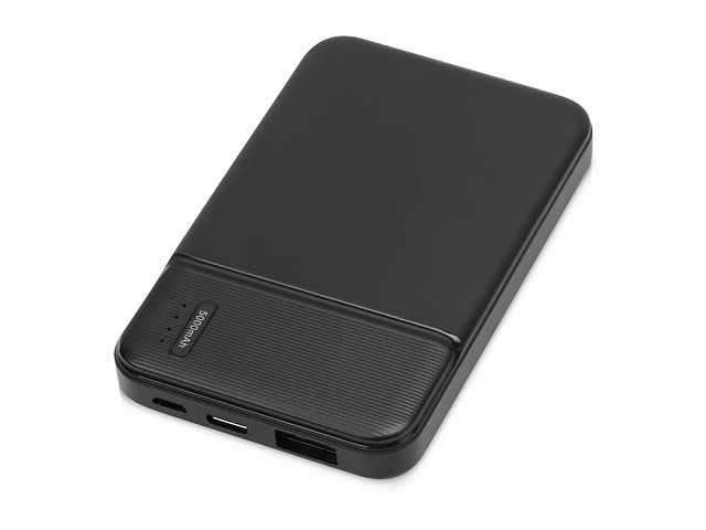 Внешний аккумулятор Evolt Mosaic, 5000 mAh, черный Внешний аккумулятор Evolt Mosaic, 5000 mAh, черный