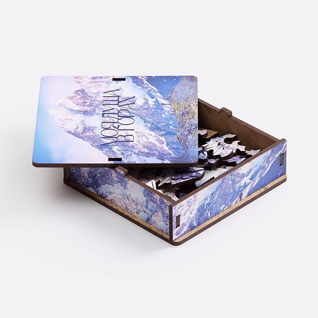 Деревянный пазл в шкатулке PuzzleBox на заказ Деревянный пазл в шкатулке PuzzleBox на заказ