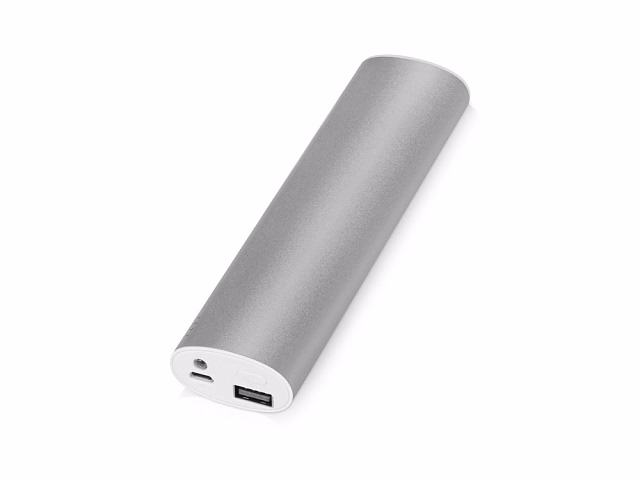 Портативное зарядное устройство Спайк, 8000 mAh, серебристый Портативное зарядное устройство Спайк, 8000 mAh, серебристый