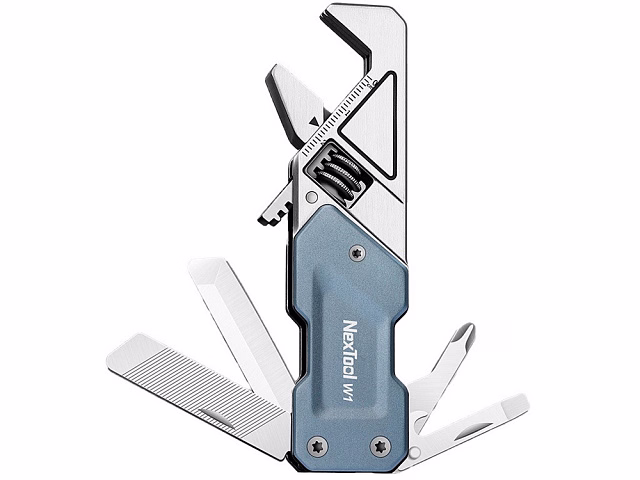 Мультитул-ключ Nextool Light Wrench W1, 6 функций, голубо-серый (NE20238) Мультитул-ключ Nextool Light Wrench W1, 6 функций, голубо-серый (NE20238)