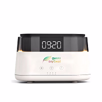 Светодиодный USB увлажнитель-ароматизатор Brava с часами с RGB подсветкой
