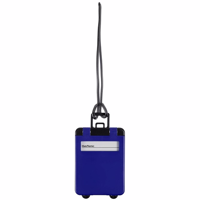 Бирка для багажа Trolley, синяя Бирка для багажа Trolley, синяя