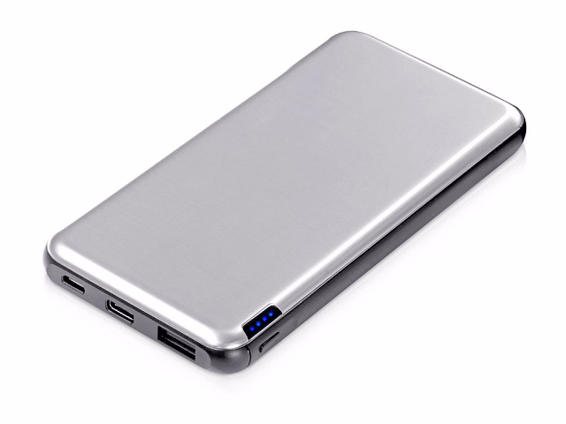 Внешний аккумулятор Forge, Evolt, металл, 10000mah, белый (P) Внешний аккумулятор Forge, Evolt, металл, 10000mah, белый (P)