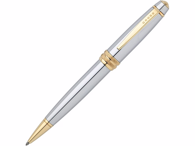 Ручка шариковая Cross Bailey. Корпус-латунь. Цвет-белый Ручка шариковая Cross Bailey. Корпус-латунь. Цвет-белый
