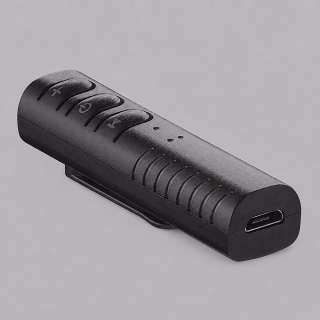 Bluetooth ресивер, BT 5.0, 90 мАч, черный, Deppa
