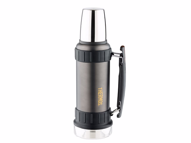 Термос из нерж. стали тм THERMOS 2520 Stainless Steel Vacuum Flask 1.2L, серый Термос из нерж. стали тм THERMOS 2520 Stainless Steel Vacuum Flask 1.2L, серый
