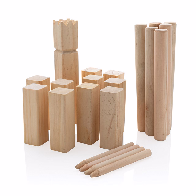 Деревянный игровой набор Kubb Деревянный игровой набор Kubb