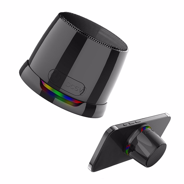 Магнитная беспроводная Bluetooth колонка-подставка Wave 5W, черная