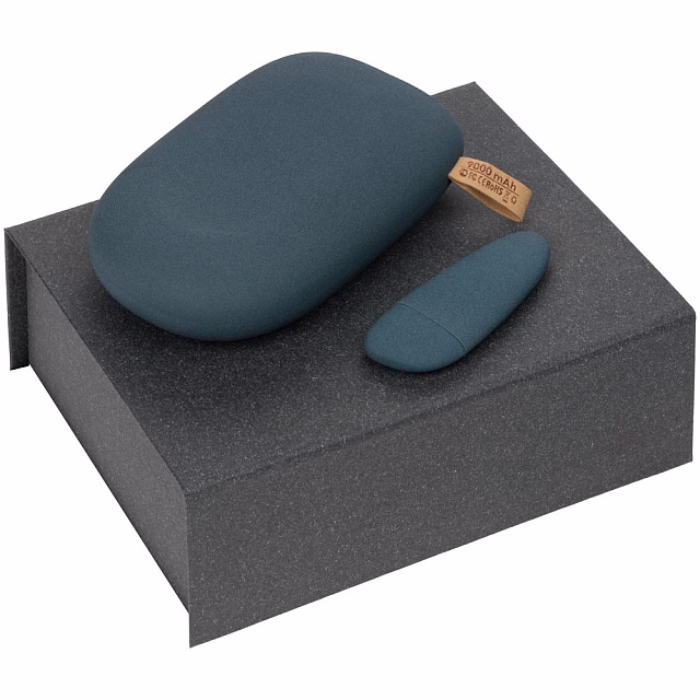 Набор Pebble Wireless, серо-синий Набор Pebble Wireless, серо-синий