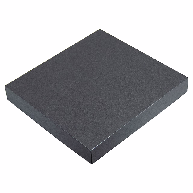 Коробка подарочная, антрацит, Solution Superior, размер 24*21,2*4 см, под ежедневник в суперобложке