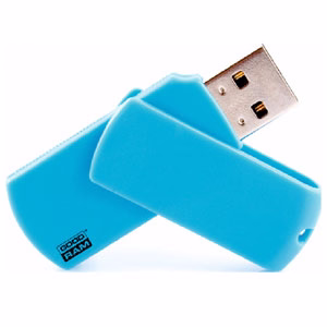 Флеш накопитель USB 2.0 Goodram Colour 16GB, пластик, голубой/голубой Флеш накопитель USB 2.0 Goodram Colour 16GB, пластик, голубой/голубой