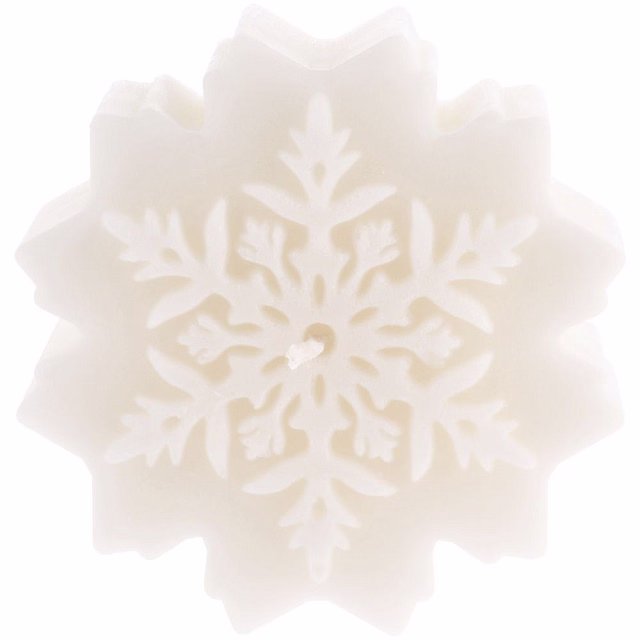 Свеча Snowflame 2, белая Свеча Snowflame 2, белая