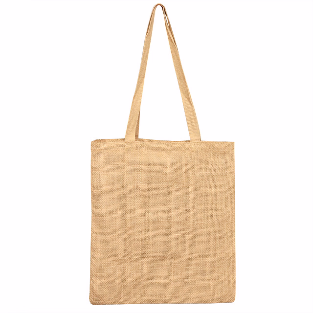 Сумка хозяйственная  Bagsy Jute 270 г/м2, бежевая