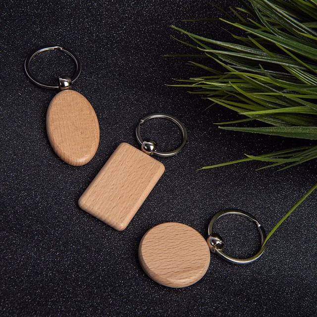 Брелок TIMBER OVAL; 5,2 x 3,2 см; дерево Брелок TIMBER OVAL; 5,2 x 3,2 см; дерево