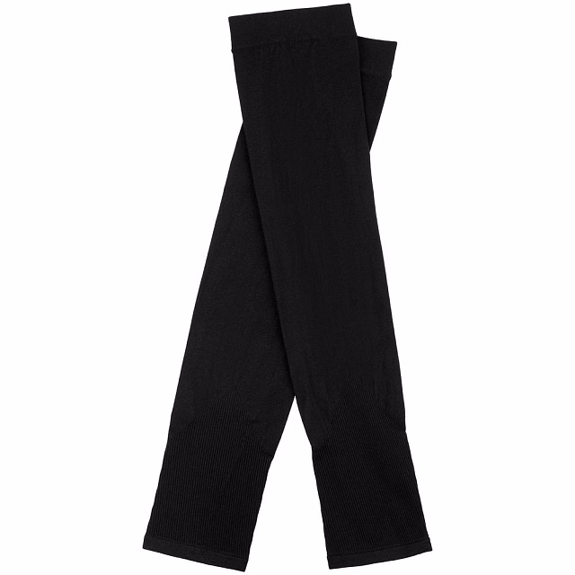 Рукава спортивные Flexor, черные Рукава спортивные Flexor, черные