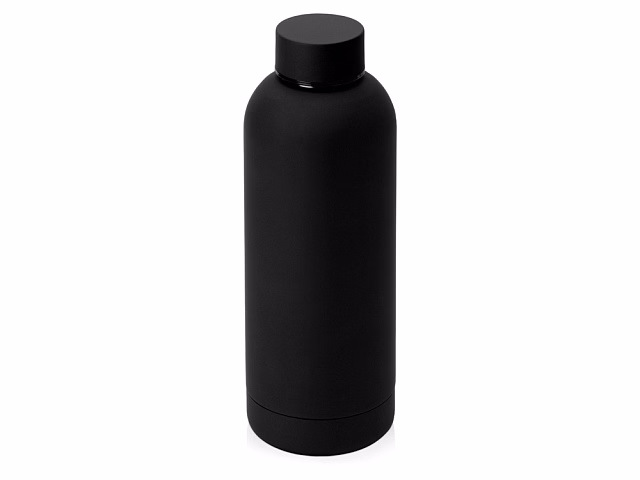Вакуумная термобутылка Cask Waterline, soft touch, 500 мл, черный Вакуумная термобутылка Cask Waterline, soft touch, 500 мл, черный